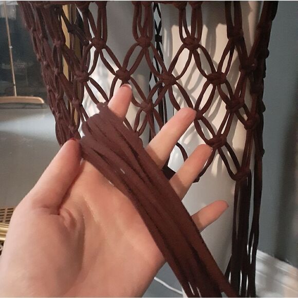 Zara 100% Cotton Fringed Maxi Dress - Picture 9 of 9